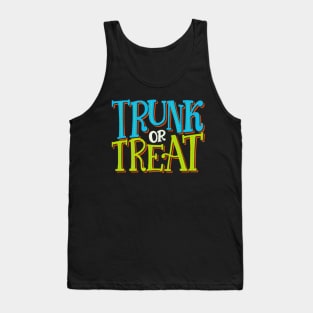 Trunk or Treat Typography Tank Top
